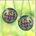 Halloween Art Lovers' Edge-to-Edge Stained Glass Whimsical Scarecrow Jack-o'-Lantern Purple Orange Haunted Landscape Stained Glass Suncatcher - 3