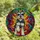 Schnauzer Lovers' Playful Dog Vibrant Jewel-Tone Tiffany Stained Glass Mosaic Art Stained Glass Suncatcher - IY-wV-ns5K
