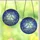 Whimsical Decor Enthusiasts' Intricate Stained Glass Glowing Ghosts Enchanted Forest Indigo Cerulean Stained Glass Suncatcher - 3