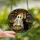 Whimsical Art Lovers' Iridescent Ghost Baking Black Cat Tiffany Stained Glass Kitchen Jewel Tone Mosaic Stained Glass Suncatcher - 2