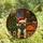 French Bulldog Owners' Jewel Tone Stained Glass Christmas Fawn Frenchie Holiday Mosaic Scene Stained Glass Suncatcher - 2ZaCpmRG47