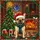 French Bulldog Owners' Jewel Tone Stained Glass Christmas Fawn Frenchie Holiday Mosaic Scene Stained Glass Suncatcher - 6