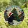 Christmas Cat Lovers' Vibrant Stained Glass Black Cat Christmas Tree Winter Mosaic Art Stained Glass Suncatcher - 4