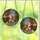 Christmas Lovers' Detailed Stained Glass Santa Stirring Pot, Holiday Mosaic Pattern, Tiffany Jewel Tones Red Gold Green Blue Stained Glass Suncatcher - 3