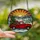 Holiday Lovers' Glowing Stained Glass Red Truck Christmas Tree Snowy Pine Mountain Art Stained Glass Suncatcher - ZQhoS_10ha