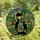 Nature & Cat Art Lovers' Intricate Stained Glass Botanical Black Cat Succulent Jewel Tone Mosaic Stained Glass Suncatcher - 4