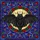 Gothic Art Enthusiasts' Tiffany Style Mothman Full Moon Red Roses Dark Blue Purple Floral Mosaic Stained Glass Suncatcher - 6