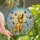 Golden Retriever Lovers' Tiffany Stained Glass Labrador Dog Monarch Butterfly Daisy Mosaic Stained Glass Suncatcher - afVyVMpd3W