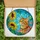 Cat Lovers' Intricate Tiffany Stained Glass Orange Tabby, Sunflowers & Daisies Mosaic Stained Glass Suncatcher - 5