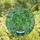 Nature Lovers' Emerald Teal Stained Glass Monstera Botanical Mosaic Art Stained Glass Suncatcher - 4