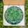 Nature Lovers' Emerald Teal Stained Glass Monstera Botanical Mosaic Art Stained Glass Suncatcher - 5