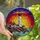 Coastal Art Lovers' Vibrant Tiffany Stained Glass Lighthouse Rocky Coast Sunset Ocean Stained Glass Suncatcher - 1
