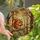 Nature Lovers' Vibrant Jewel-Tone Tiffany Stained Glass Squirrel Acorn Autumnal Woodland Mosaic Pattern Stained Glass Suncatcher - 1