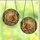 Nature Lovers' Vibrant Jewel-Tone Tiffany Stained Glass Squirrel Acorn Autumnal Woodland Mosaic Pattern Stained Glass Suncatcher - 3