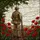 Remembrance Art Collectors' Contemplative WWI Soldier Stained Glass, Scarlet Poppies, Tiffany Mosaic Art Stained Glass Suncatcher - 6