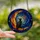 Mystical Cat Lovers' Tiffany Style Stained Glass Black Cat Moon Star Jewel Tone Celestial Mosaic Stained Glass Suncatcher - 2sEZIB19vA