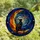 Mystical Cat Lovers' Tiffany Style Stained Glass Black Cat Moon Star Jewel Tone Celestial Mosaic Stained Glass Suncatcher - tGj9Hcivbl