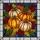 Autumn Enthusiasts' Vibrant Tiffany Style Stained Glass Pumpkins Maple Oak Leaves Mosaic Stained Glass Suncatcher - 6