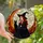 Fantasy Art Lovers' Tiffany Style Stained Glass Mystical Witch Black Cat Crescent Moon Mosaic in Jewel Tones Stained Glass Suncatcher - m5YYlHSgVg