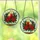 Holiday Decor Enthusiasts' Glowing Stained Glass Red Candles Poinsettia Holly Berries Pattern Stained Glass Suncatcher - 3