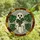 Art & Plant Lovers' Intricate Friendly Ghost Monstera Stained Glass Jewel Tone Design Stained Glass Suncatcher - 4