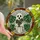 Art & Plant Lovers' Intricate Friendly Ghost Monstera Stained Glass Jewel Tone Design Stained Glass Suncatcher - 1