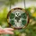 Art & Plant Lovers' Intricate Friendly Ghost Monstera Stained Glass Jewel Tone Design Stained Glass Suncatcher - 2