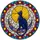 Celestial Feline Art Lovers' Tiffany Stained Glass Black Cat Golden Moon Jewel-Tone Mosaic Stained Glass Suncatcher - 6