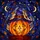 Autumn Lovers' Intricate Stained Glass Jack-o'-lantern Witch Hat Magical Night Mosaic Jewel Tones Stained Glass Suncatcher - 6