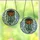 Plant Lovers' Terracotta Emerald Green Succulent Tiffany Stained Glass Geometric Mosaic Stained Glass Suncatcher - -VPmCY8_Yk