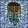 Plant Lovers' Terracotta Emerald Green Succulent Tiffany Stained Glass Geometric Mosaic Stained Glass Suncatcher - 6
