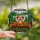 Winter Art Lovers' Glowing Tiffany Stained Glass Reindeer Nuzzle Forest Mosaic Amber Red Green Stained Glass Suncatcher - 2r2J7Qrd00