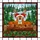 Winter Art Lovers' Glowing Tiffany Stained Glass Reindeer Nuzzle Forest Mosaic Amber Red Green Stained Glass Suncatcher - 6