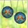 Holiday Enthusiasts' Vibrant Stained Glass Robin Redbreasts Santa Hats Holly Berry Winter Mosaic Stained Glass Suncatcher - -evtts1Qa8