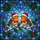 Holiday Enthusiasts' Vibrant Stained Glass Robin Redbreasts Santa Hats Holly Berry Winter Mosaic Stained Glass Suncatcher - 6