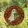 Fall Lovers' Iridescent Ghost Tiffany Stained Glass Emerald Terracotta Autumn Leaves Mosaic Stained Glass Suncatcher - 4