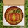 Art Lovers' Intricate Stained Glass Pumpkin Mosaic, Luminous Amber Orange Jewel Tones Stained Glass Suncatcher - 5