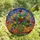 Nature Enthusiasts' Glowing Tiffany Style Stained Glass Tulips & Intricate Mosaic Garden Stained Glass Suncatcher - 4b6Qug6Aqe