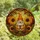 Gnome Lovers' Jewel Tone Stained Glass Gnome & Golden Sunflower Autumnal Mosaic Stained Glass Suncatcher - aoAzQM8FEI
