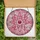 Art Lovers' Stained Glass Dahlia Jewel Tone Ruby Red Pink Intricate Floral Mosaic Stained Glass Suncatcher - 5