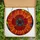 Art Lovers' Detailed Tiffany Stained Glass Poppy Bloom Red Orange Blue Mosaic Design Stained Glass Suncatcher - 5