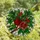 Art Enthusiasts' Jewel Tone Pomegranate Stained Glass Botanical Crimson Red Emerald Green Pattern Stained Glass Suncatcher - 4