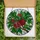 Art Enthusiasts' Jewel Tone Pomegranate Stained Glass Botanical Crimson Red Emerald Green Pattern Stained Glass Suncatcher - 5