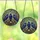 Fantasy Art Fans' Intricate Tiffany Stained Glass Indigo Violet Amber Ravens Nest Forest Mosaic Stained Glass Suncatcher - 0celyZL7yW