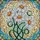 Nature Lovers' Vibrant Stained Glass Daisy Cluster Tiffany Style Jewel Tones Botanical Mosaic Stained Glass Suncatcher - 6
