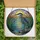Nature Lovers' Intricate Tiffany Stained Glass Night Heron Wetland Sunset Mosaic Stained Glass Suncatcher - tweSUqGLES