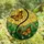 Nature Lovers' Vibrant Jewel Tone Stained Glass Monarch Butterflies Vine Meadow Mosaic Art Stained Glass Suncatcher - NnstEe6GCj