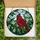 Nature Lovers' Vibrant Red Cardinal Tiffany Stained Glass Art Intricate Foliage Stained Glass Suncatcher - qiVnCyyLa0