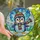 Cute Animal Lovers' Tiffany Stained Glass Penguin Winter Wonderland Jewel Tones Stained Glass Suncatcher - 1