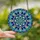 Winter Enthusiasts' Detailed Tiffany-Style Jewel-Toned Snowflake Crystalline Mosaic Stained Glass Suncatcher - 0YgE6HHts3